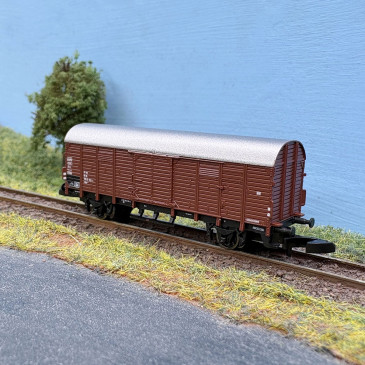 Wagon couvert type unifié Gbkl 236 DB, Ep. IVa - MÄRKLIN 82269 - Z 1/220