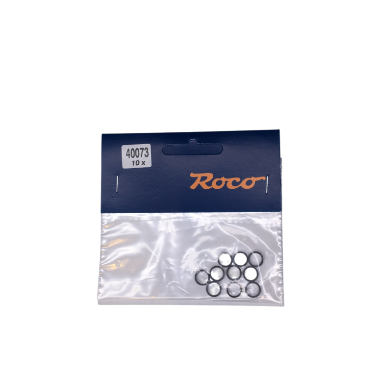 10 bandages de roue AC, diamètre 8.8 à 10.2mm - ROCO 40073 - HO-1/87