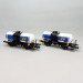Coffret 2 wagons citernes 2 essieux IP sans cabine de frein FS, Ep. IV - RIVAROSSI HR6709 - HO 1/87