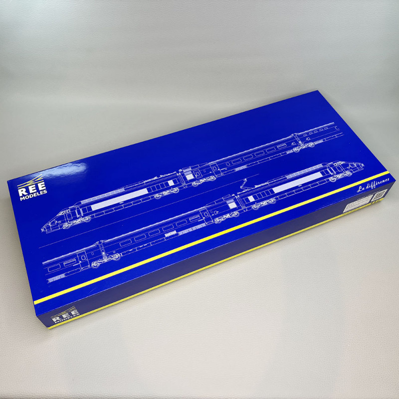 TGV PSE N°5 rame d'origine 5 éléments livrée orange SNCF, Ep. IV - REE TGV005 / TGV005S / TGV005SAC - HO 1/87