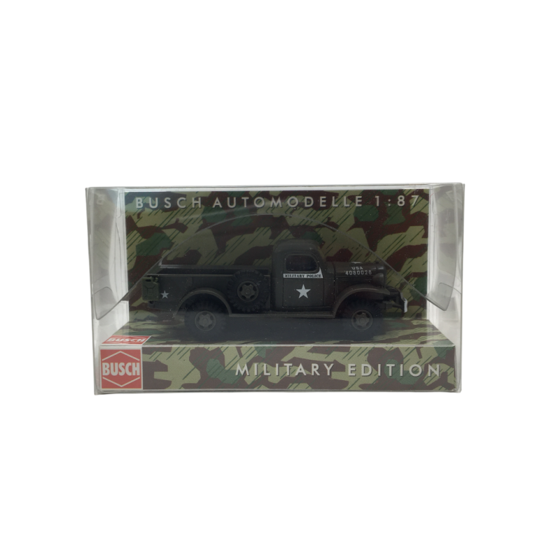 Dodge Power Wagon, Police militaire - BUSCH 44039 - HO 1/87
