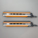 Coffret complément 2 remorques R3 R7 TGV PSE N°5 SNCF, Ep. IV - REE TGV007 - HO 1/87