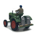 Fendt F15, Dieselross, avec fermier et bidons de lait - BUSCH 54154 - HO 1/87