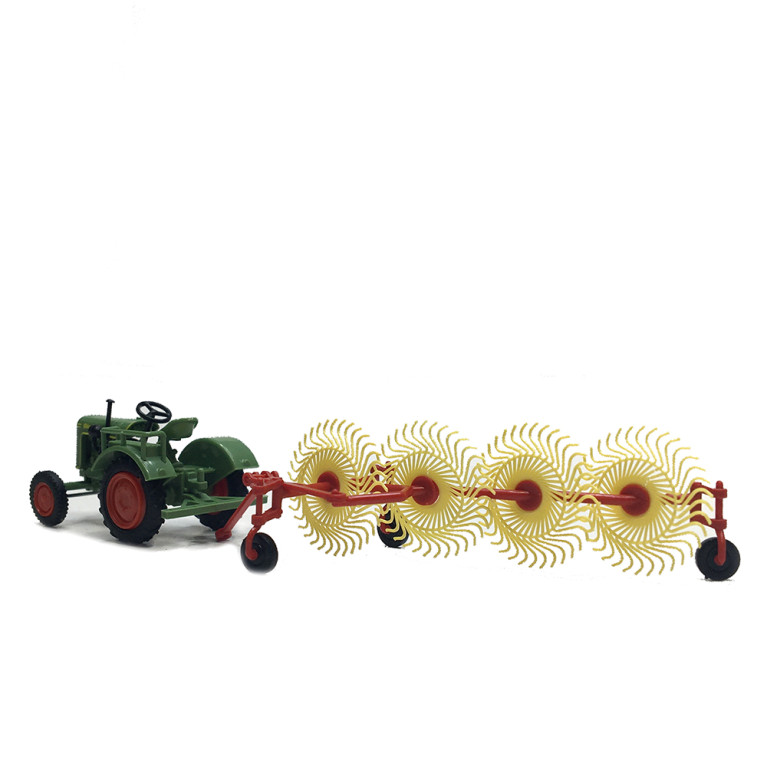 Fendt F15, Dieselross, avec araignée Bautz BS4 - BUSCH 54155 - HO 1/87