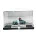 Panhard Dyna Z, vert aigue marine, galerie de toit et 2 valises - SAI 1753 - HO 1/87