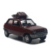 Renault 5 TL, rouge, galerie de toit et valises - SAI 1766 - HO 1/87