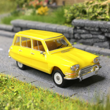 Citroën AMI 6, break, jaune - HERPA 027328-005 - HO 1/87