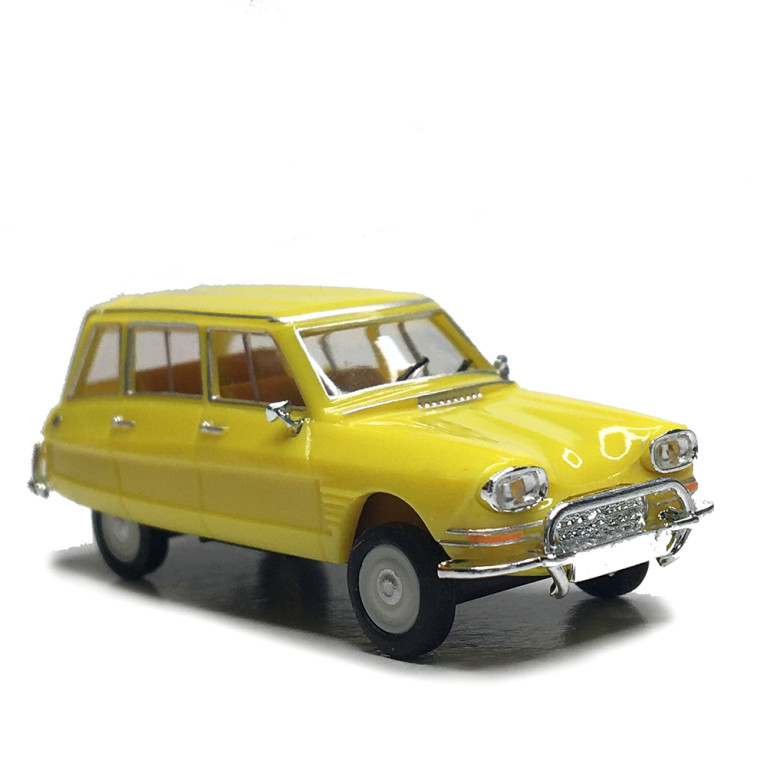 Citroën AMI 6, break, jaune - HERPA 027328-005 - HO 1/87