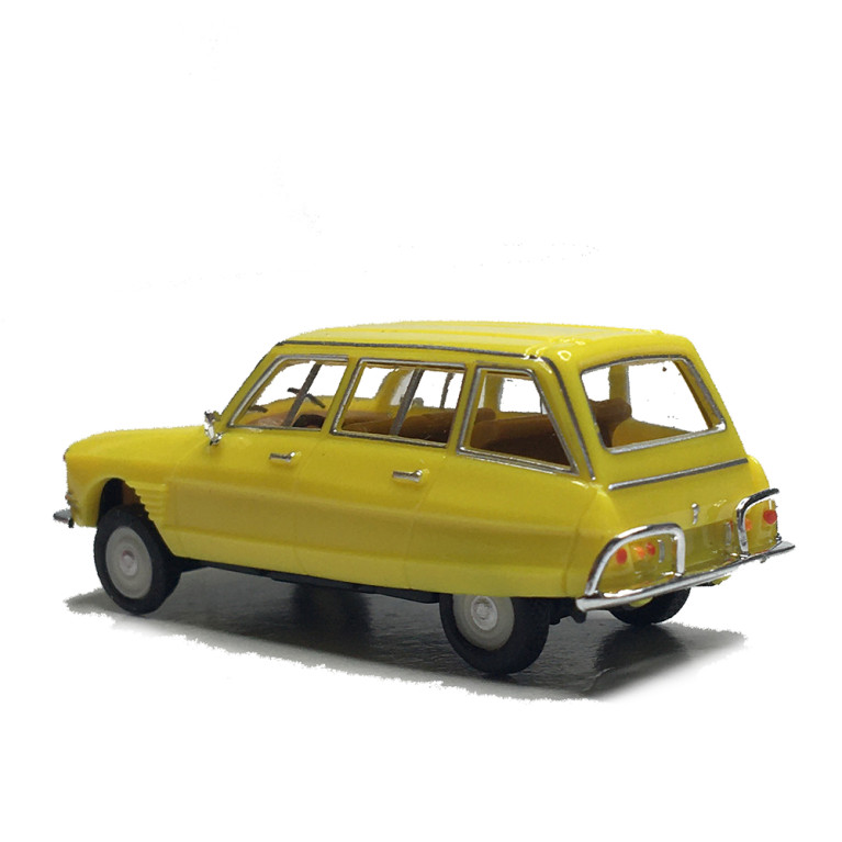 Citroën AMI 6, break, jaune - HERPA 027328-005 - HO 1/87