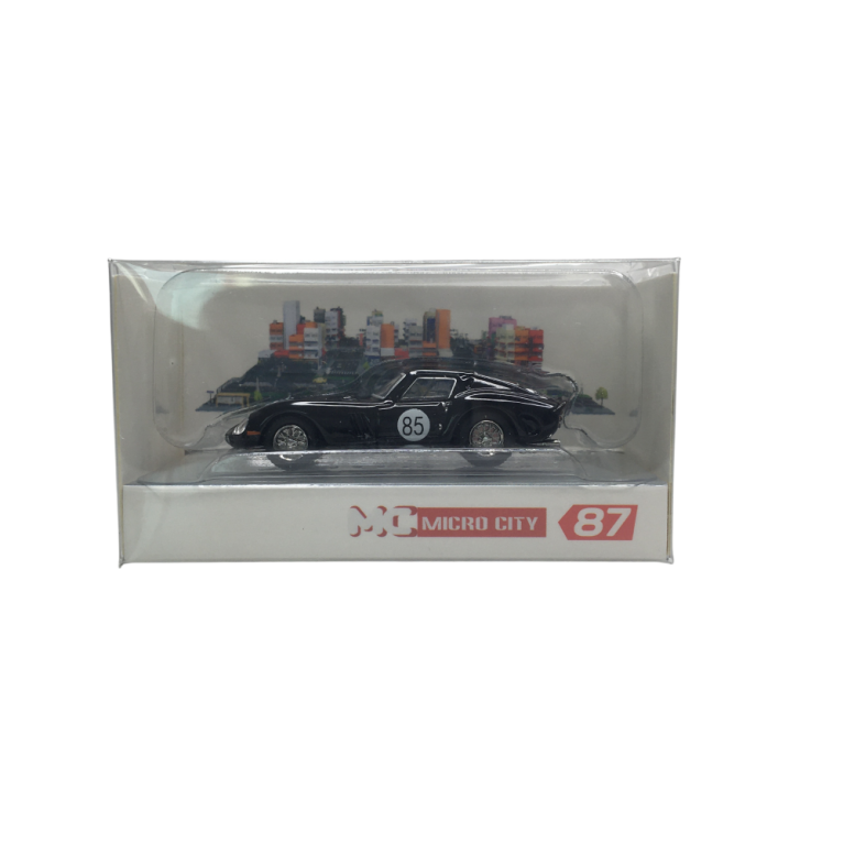 MicroCity, Ferrari 250 GTO 85, noir - HERPA 87MC000061 - HO 1/87