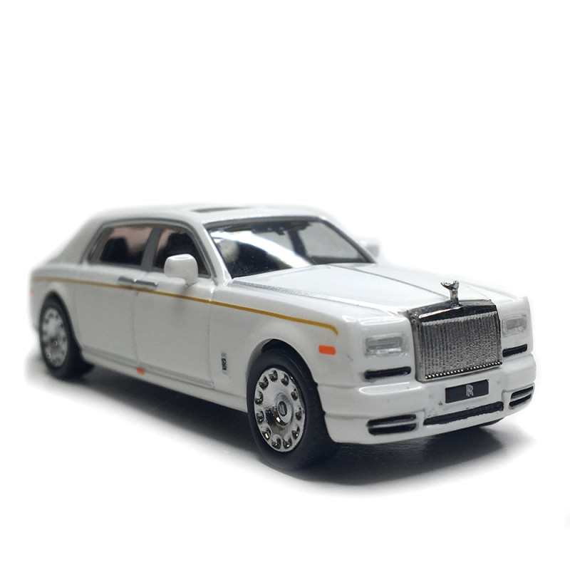 MicroCity, Rolls Royce Phantom, blanc - HERPA 87MC000065 - HO 1/87