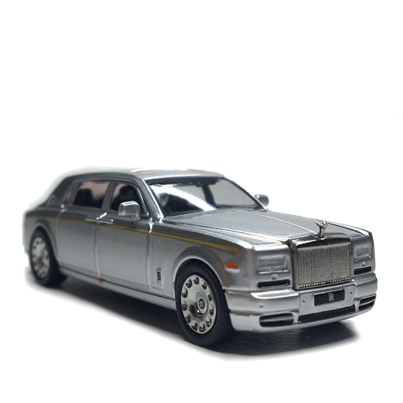 MicroCity, Rolls Royce Phantom, argent - HERPA 87MC000066 - HO 1/87