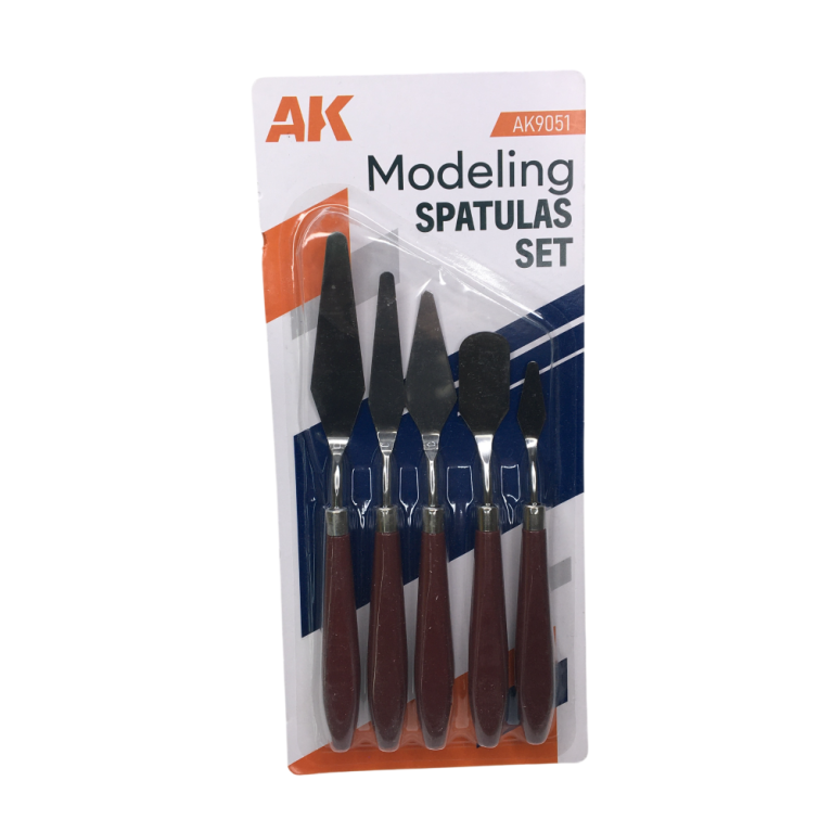 Ensemble de spatules de modélisation - AK TOOLS AK9051