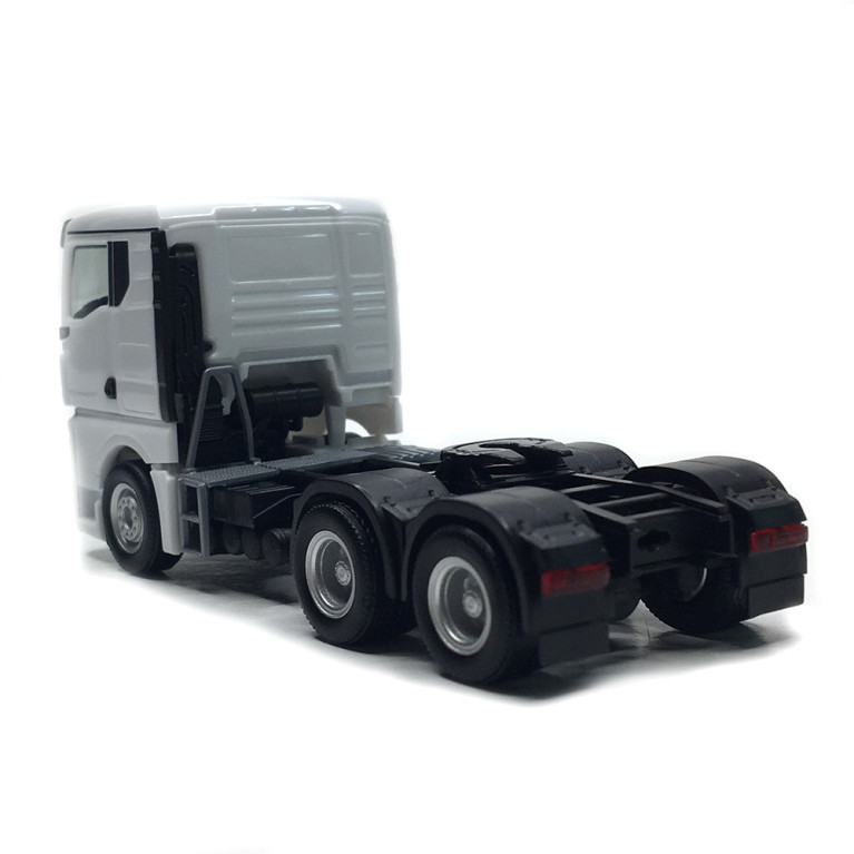 MAN TGX GN, tracteur porteur, 3 essieux, blanc - HERPA 320559 - HO 1/87