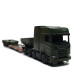Scania CR 20HD, armée Danoise, semi-remorque surbaissé - HERPA 747295 - HO 1/87
