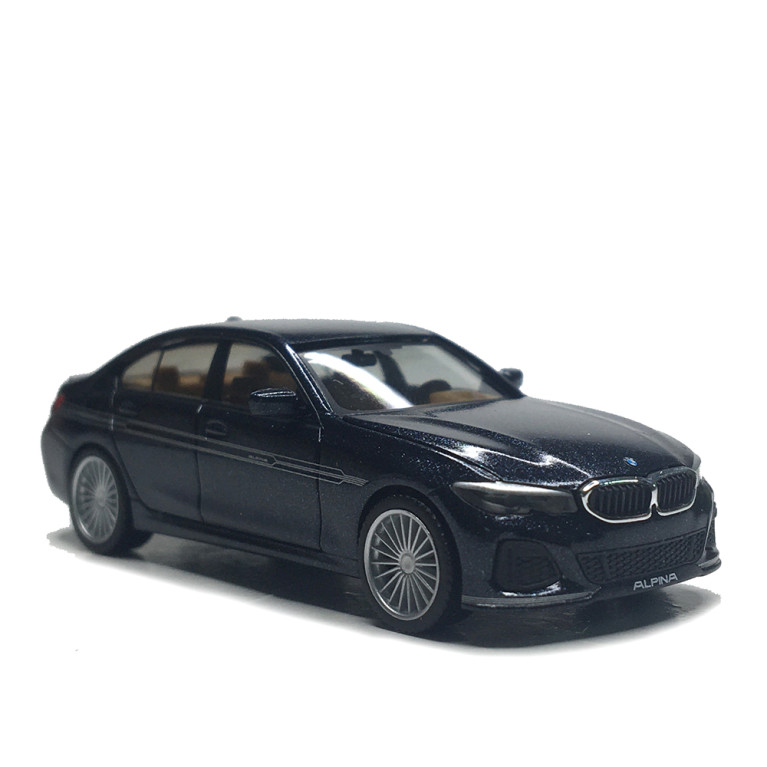 BMW Alpina B3, limousine, bleu - HERPA 430890-002 - HO 1/87
