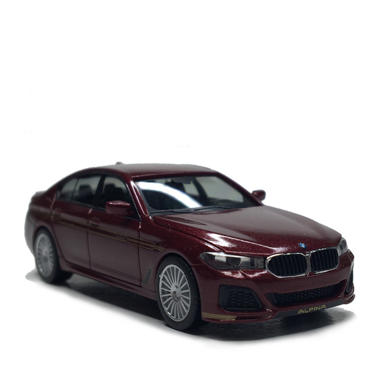 BMW Alpina B3, limousine, rouge - HERPA 430951-003 - HO 1/87