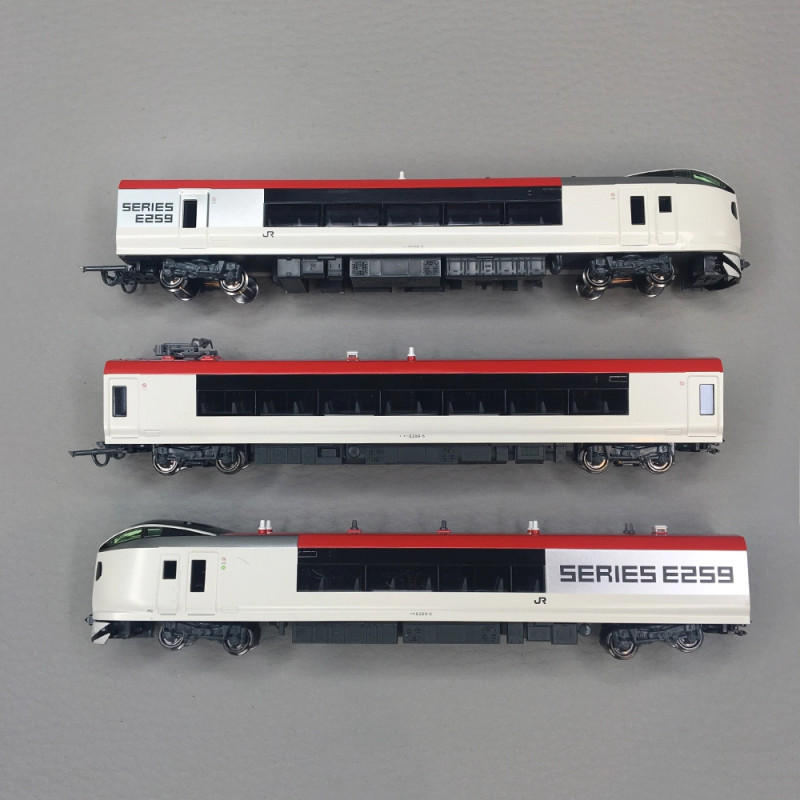 Coffret 3 éléments automotrice E259 Narita Express NEX JR East, Ep. VI - KATO 10-2170 - N 1/150