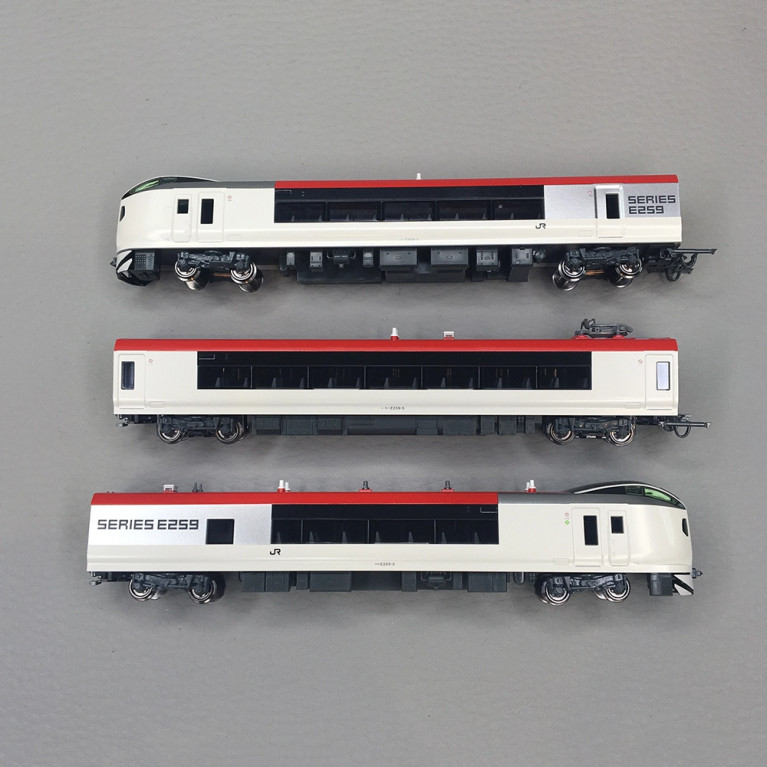 Coffret 3 éléments automotrice E259 Narita Express NEX JR East, Ep. VI - KATO 10-2170 - N 1/150