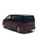 Volkswagen Multivan, noir, rouge - HERPA 430425-002 - HO 1/87
