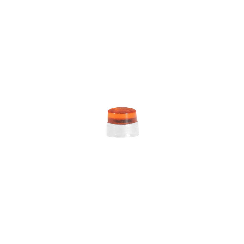 Gyrophares clignotants plats pour camion, orange transparents, 20 pièces - HERPA 053563 - HO 1/87