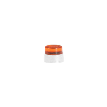 Gyrophares clignotants plats pour camion, orange transparents, 20 pièces - HERPA 053563 - HO 1/87