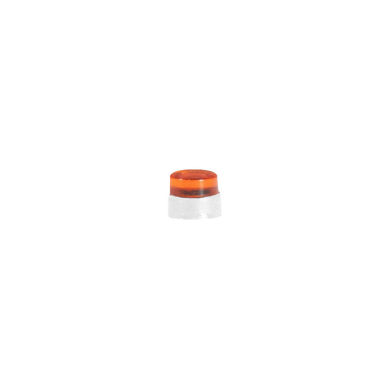 Gyrophares clignotants plats pour camion, orange transparents, 20 pièces - HERPA 053563 - HO 1/87