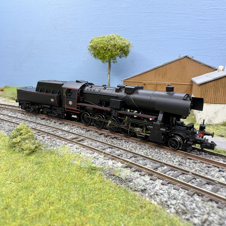 Locomotive à vapeur 150 Y 3 Decapod SNCF, Ep. III - FLEISCHMANN 7160037 / 7170037 - N 1/160