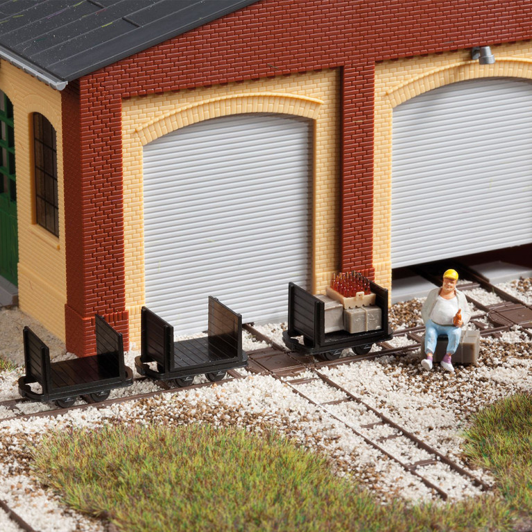 Chariots à cloison - Auhagen 41704 - HO 1/87
