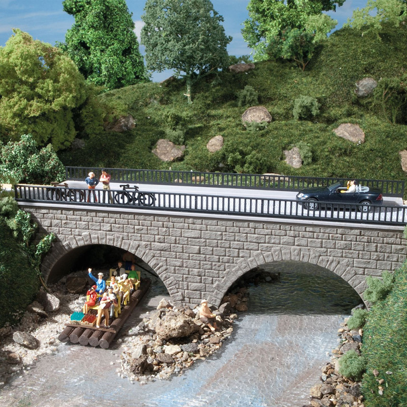 Petit pont routier - Auhagen 41589 - HO 1/87