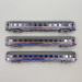 Coffret 3 voitures Eurofima Bmz Nightjet ÖBB, Ep. VI - FLEISCHMANN 6260084 - N 1/160