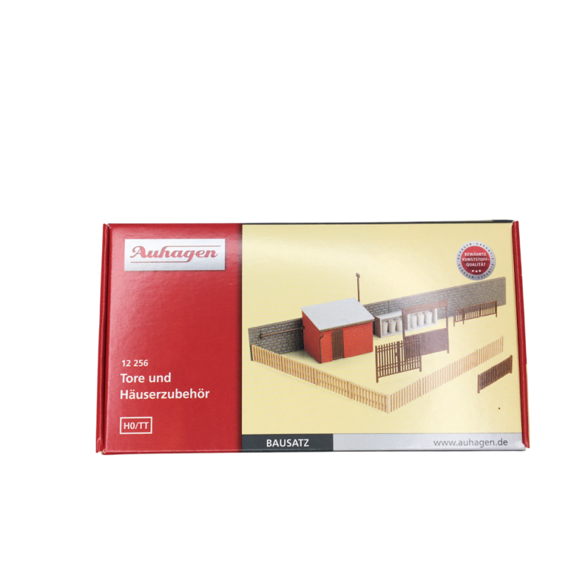 Portails avec accessoires de construction - Auhagen 12256 - HO 1/87, TT
