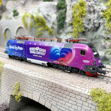 Locomotive électrique 1116 203-1 Eurovision Song Contest 2026 ÖBB, Ep. VI - ROCO 7500240 - HO 1/87