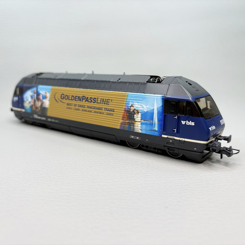 Locomotive électrique Re 465 008-1 «Col d'Or», BLS, Ep. V-VI - ROCO 7500172 - HO 1/87