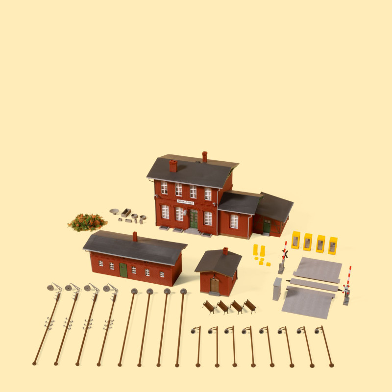 Gare de Neukloster - Auhagen 15106 - HO 1/87