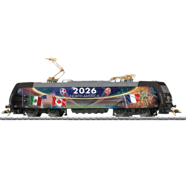 Locomotive électrique 185.2 "livrée coupe du monde 2026",  Ep VI, digital son - MARKLIN 36269 - HO 1/87