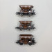 Coffret 3 wagons-trémies à ballast Talbot ÖBB, Ep. III-IV - ROCO 6600283 - HO 1/87