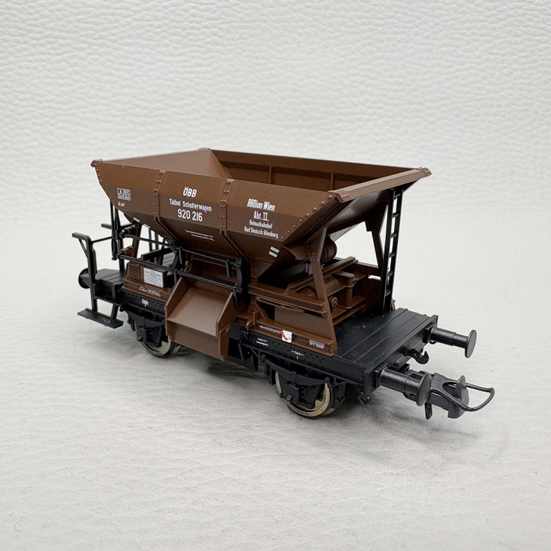Coffret 3 wagons-trémies à ballast Talbot ÖBB, Ep. III-IV - ROCO 6600283 - HO 1/87