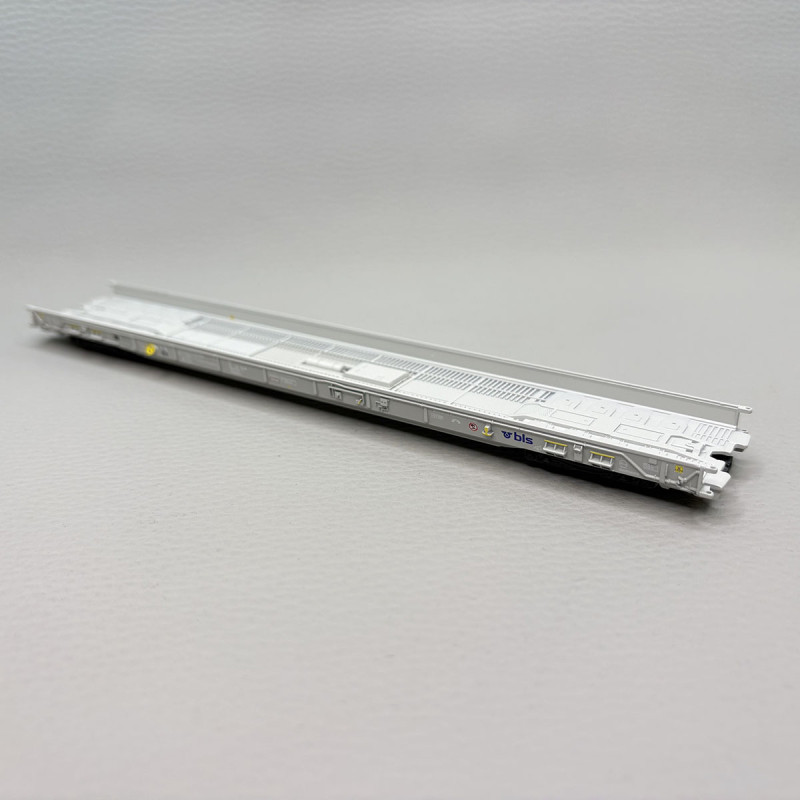 Wagon à plancher surbaissé Xaadkms BLS AG, Ep. VI - MÄRKLIN 47401 - HO 1/87