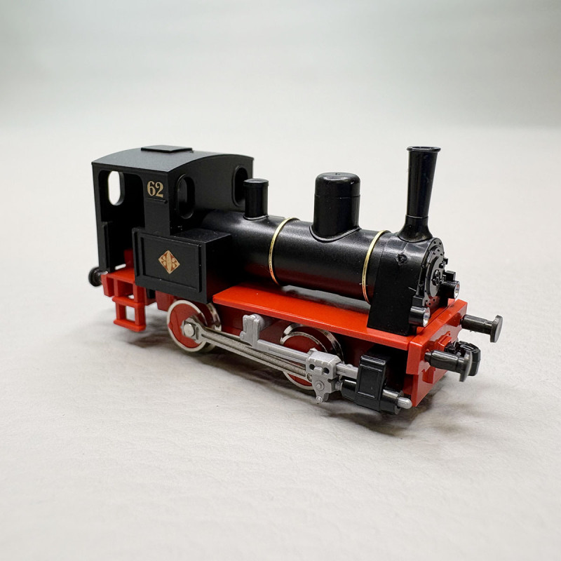 Coffret locomotive à vapeur N°62 et 2 voitures voyageurs - KATO 10-503-2 - N 1/160