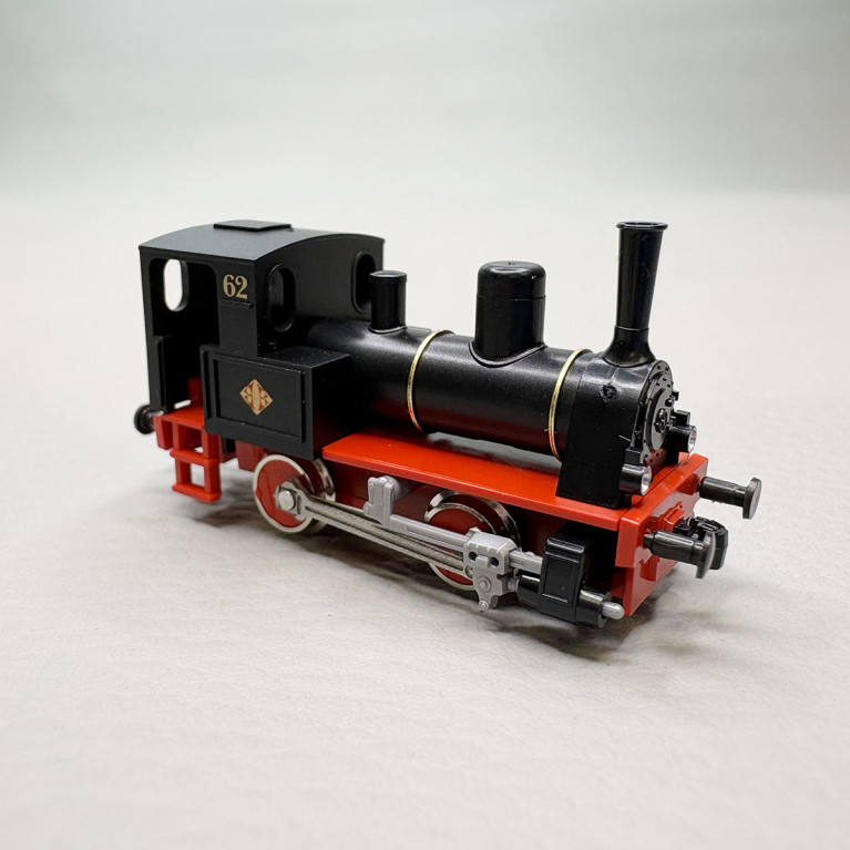Coffret locomotive à vapeur N°62 et 2 voitures voyageurs - KATO 10-503-2 - N 1/160