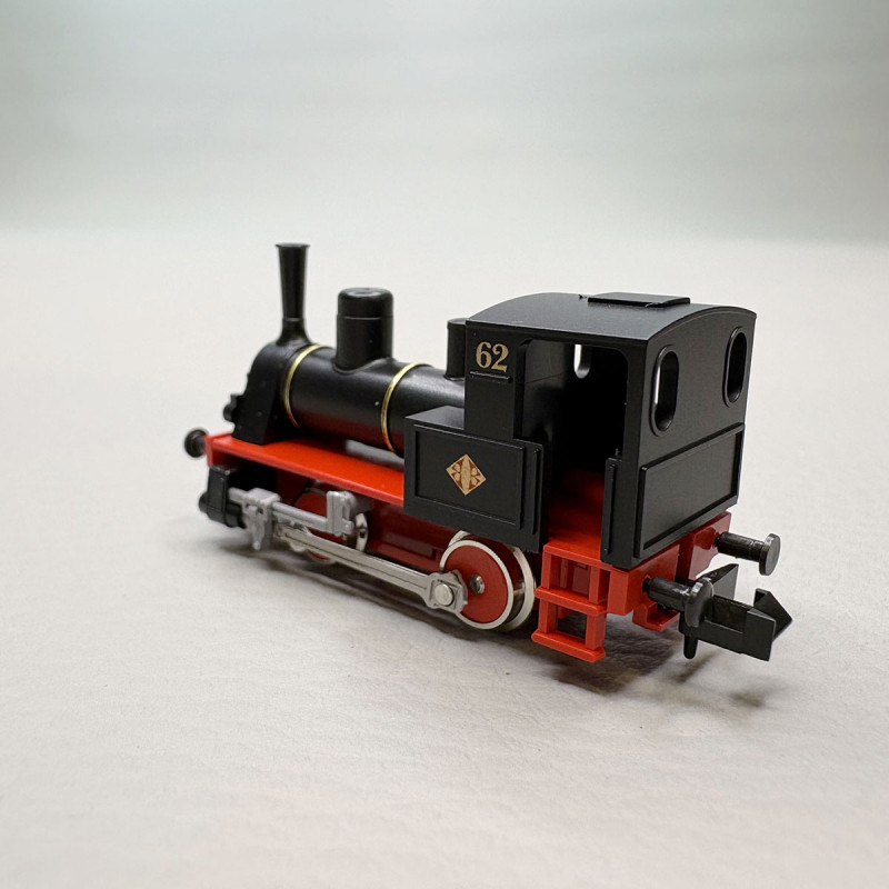 Coffret locomotive à vapeur N°62 et 2 voitures voyageurs - KATO 10-503-2 - N 1/160