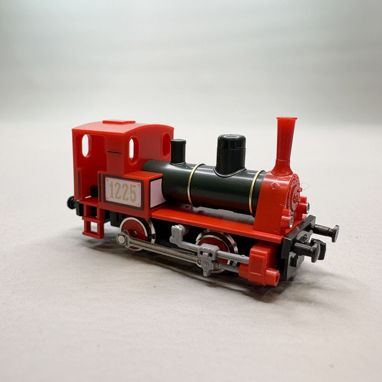 Coffret de Noël locomotive vapeur 1225, tombereau et voiture décorée - KATO 10-503-3 - N 1/160