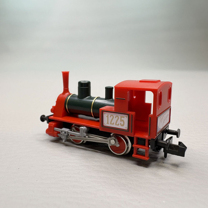 Coffret de Noël locomotive vapeur 1225, tombereau et voiture décorée - KATO 10-503-3 - N 1/160