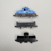 Coffret locomotive diesel N°EB222 bleue et 2 tombereaux noirs - KATO 10-504-2 - N 1/160