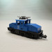 Coffret locomotive diesel N°EB222 bleue et 2 tombereaux noirs - KATO 10-504-2 - N 1/160