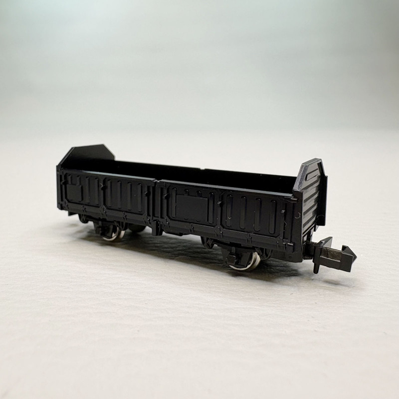 Coffret locomotive diesel N°EB222 bleue et 2 tombereaux noirs - KATO 10-504-2 - N 1/160