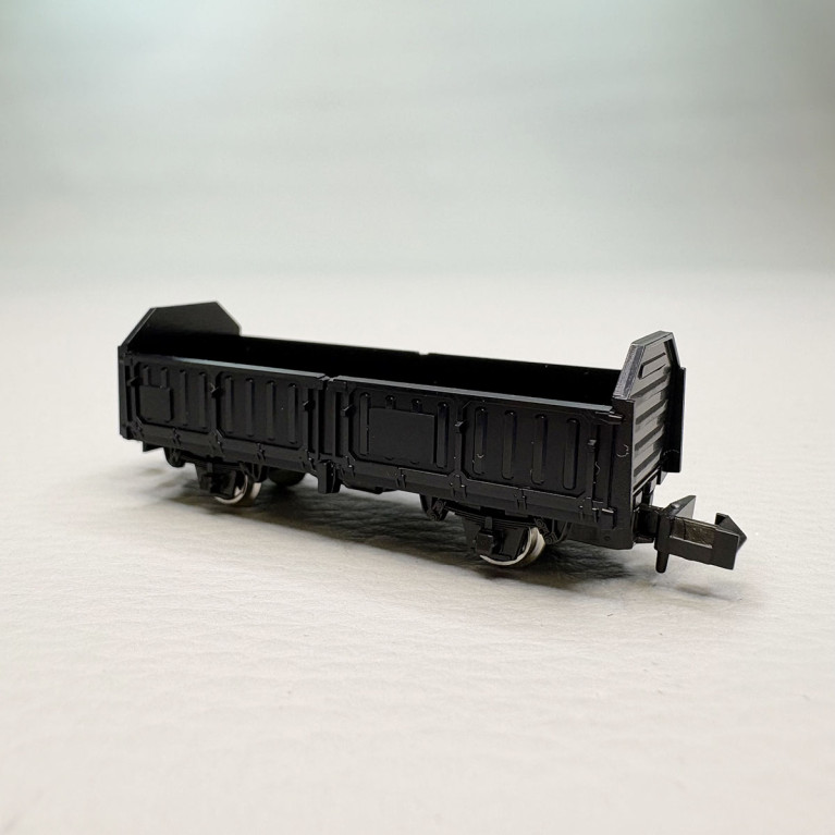 Coffret locomotive diesel N°EB222 bleue et 2 tombereaux noirs - KATO 10-504-2 - N 1/160