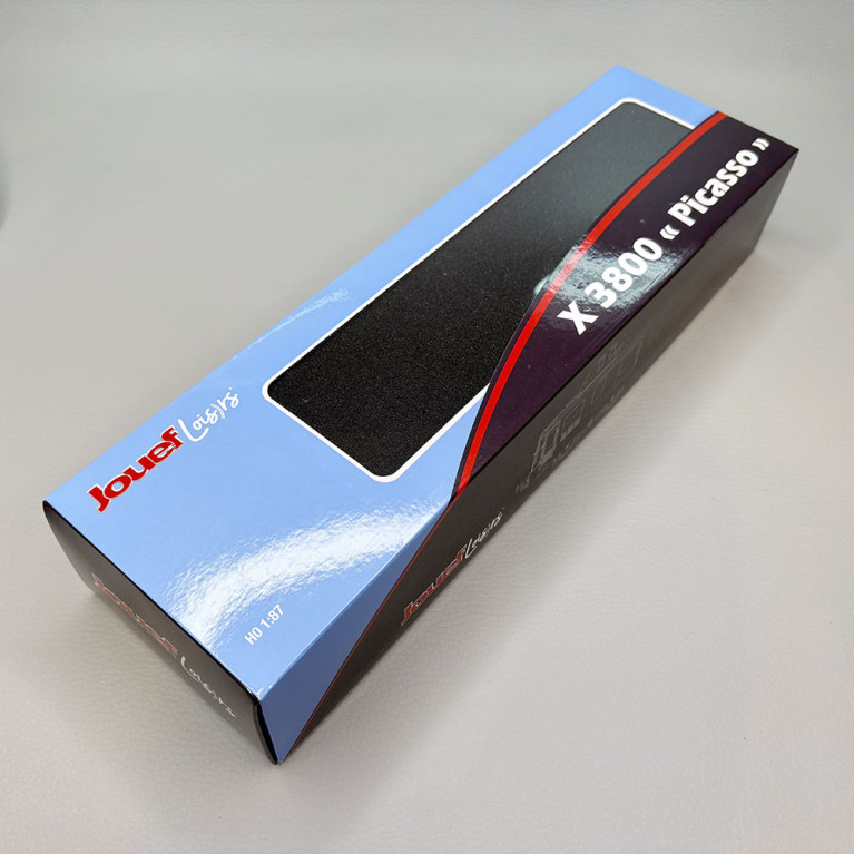 Autorail diesel X 3845 Picasso rouge/crème toit rouge SNCF, Ep. III-IV - JOUEF HJ2623 - HO 1/87