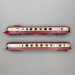 Autorail diesel RGP I remorque TEE Parsifal rouge/beige SNCF, Ep. III - JOUEF HJ2461 - HO 1/87
